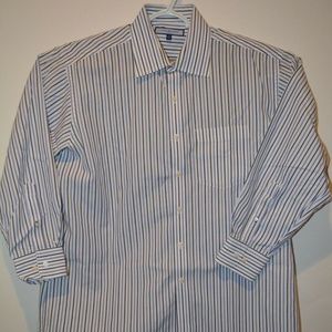 Tommy Hilfiger Long Sleeve Dress Shirt Size 17 T